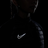 Nike Academy Winter Warrior Trainingspak 1/4-Zip Kids Zwart Donkergrijs Zilver