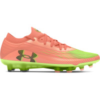 Under Armour Magnetico Elite 4.0 Grass Football Shoes (FG) Orange Green