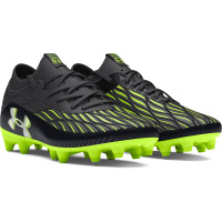 Under Armour Magnetico Select 4.0 Gras Football Shoes (FG) Black Green