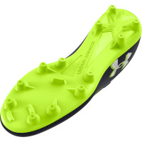 Under Armour Magnetico Select 4.0 Gras Football Shoes (FG) Black Green