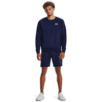 Under Armour Essential Fleece Crew Sweater Dark Blue White