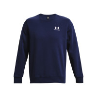 Under Armour Essential Fleece Crew Sweater Dark Blue White