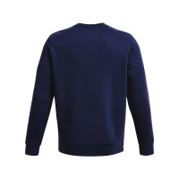 Under Armour Essential Fleece Crew Sweater Dark Blue White