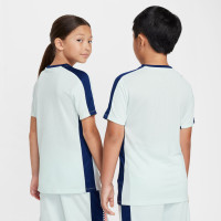 Nike CR7 Academy Training Shirt Kids Mint Green Dark Blue Gold
