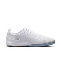 Nike Lunargato II Zaalvoetbalschoenen (IN) Wit Zilver