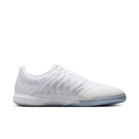 Nike Lunargato II Zaalvoetbalschoenen (IN) Wit Zilver