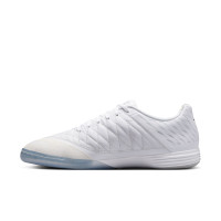 Nike Lunargato II Zaalvoetbalschoenen (IN) Wit Zilver