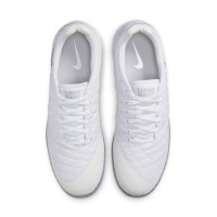 Nike Lunargato II Zaalvoetbalschoenen (IN) Wit Zilver