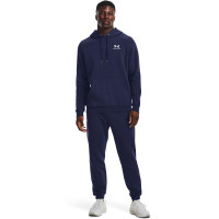 Under Armour Icon Fleece Hoodie Donkerblauw Wit