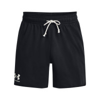 Under Armour Rival Terry Short Black White