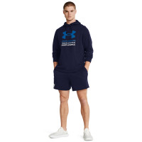 Under Armour Rival Terry Short Dark Blue White