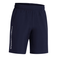 Under Armour Tech Woven Wordmark Trainingsbroekje Kids Donkerblauw Wit