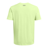 Under Armour Sportstyle Left Chest Logo T-Shirt Lichtgroen Zwart
