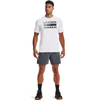 Under Armour Team Wordmark T-Shirt Wit