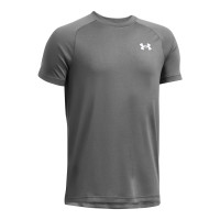 Under Armour Tech 2.0 Kids Training Shirt Dark Grey White