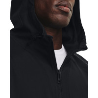 Under Armour Unstoppable Hooded Training Jacket Black Dark Grey