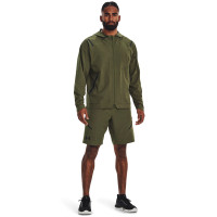 Under Armour Unstoppable Hooded Training Jacket Olive Green Black