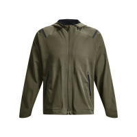 Under Armour Unstoppable Hooded Training Jacket Olive Green Black