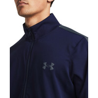 Under Armour Rival Knit Trainingspak Full-Zip Donkerblauw Grijs