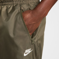 Nike Windrunner Woven Training pants Olive Green Black White