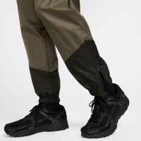 Nike Windrunner Woven Training pants Olive Green Black White