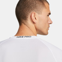 Nike Pro Long Sleeve Base Layer White Black