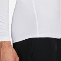 Nike Pro Long Sleeve Base Layer White Black