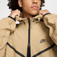 Nike Tech Sportswear Windrunner Jacket Beige Black