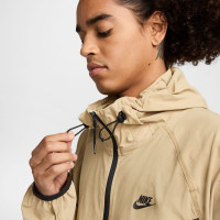 Nike Tech Sportswear Windrunner Jacket Beige Black