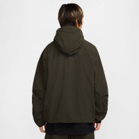 Nike Tech Sportswear Windrunner Jacket Dark Green Black