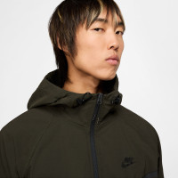 Nike Tech Sportswear Windrunner Jacket Dark Green Black