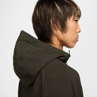 Nike Tech Sportswear Windrunner Jacket Dark Green Black