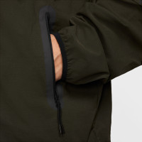 Nike Tech Sportswear Windrunner Jacket Dark Green Black