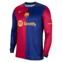 Nike FC Barcelona Home Jersey 2024-2025 Long Sleeve