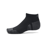 Under Armour Performance Tech Short Sports Socks 3-Pack Black Grey