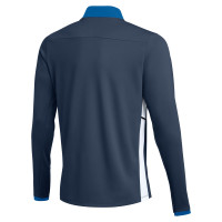 Nike Academy 25 Trainingstrui 1/4-Zip Kids Donkerblauw Blauw Wit