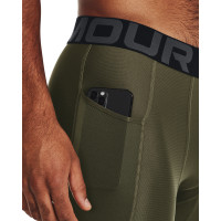 Under Armour HeatGear Sliding Pants Olive Green White