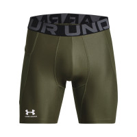 Under Armour HeatGear Sliding Pants Olive Green White