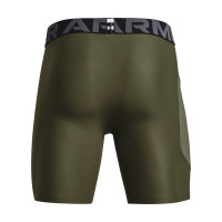 Under Armour HeatGear Sliding Pants Olive Green White