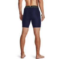 Under Armour HeatGear Slidingbroekje Donkerblauw Zwart Wit