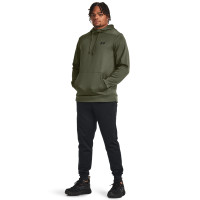 Under Armour Fleece Hoodie Olive Green Black