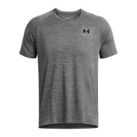 Under Armour Tech Textured Trainingsshirt Grijs Zwart