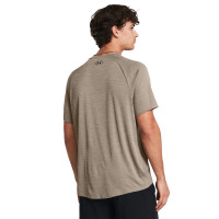 Under Armour Tech Textured Training Shirt Brown Black