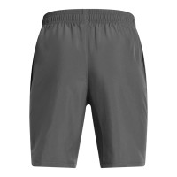 Under Armour Tech Woven Wordmark Training Short Kids Grey Orange
