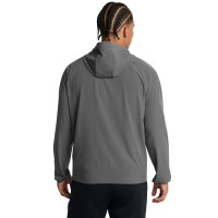Under Armour Stretch Woven Trainingspak Full-Zip Grijs Zwart