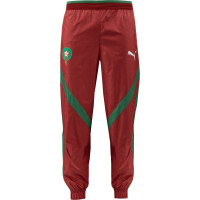 PUMA Marokko Pre-Match Woven Trainingspak 2024-2026 Rood Groen