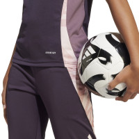 adidas Arsenal Training Shirt 2024-2025 Kids Dark Purple Beige Purple