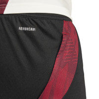 adidas Manchester United Training Short 2024-2025 Black White Red