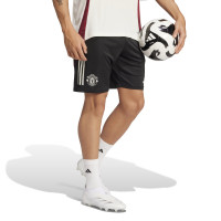 adidas Manchester United Training Short 2024-2025 Black White Red