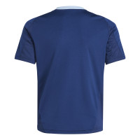 adidas Real Madrid Training Shirt 2024-2025 Kids Dark Blue Orange Light Blue